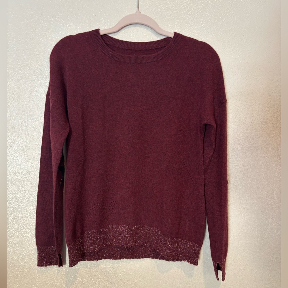 Like new!  Zadig & Voltaire cashmere sweater